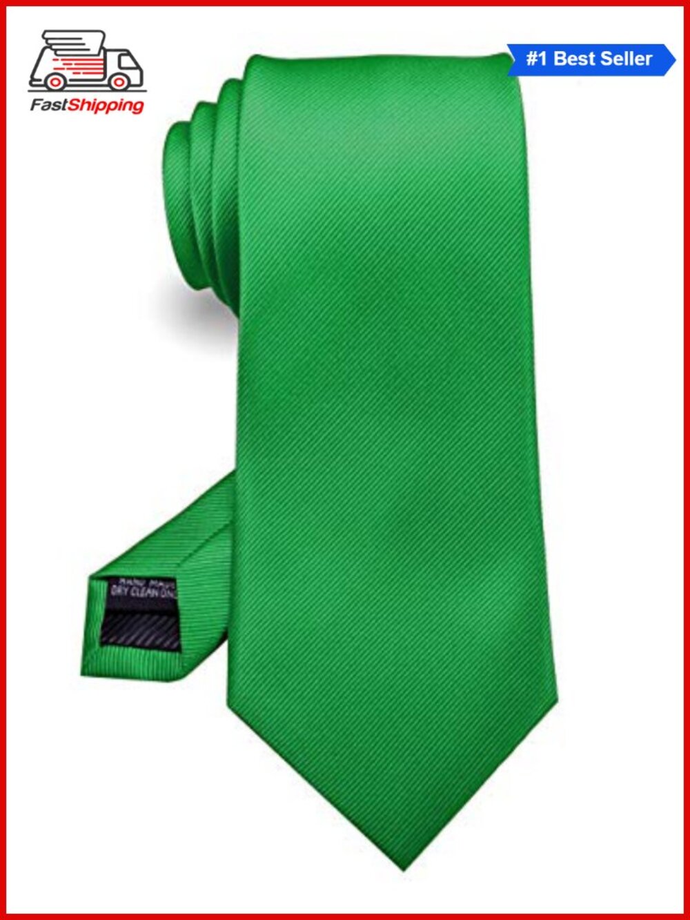 Solid Color Formal Necktie for Men Gift Boxed Classic Tie